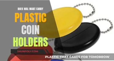 Plastic Coin Holders: Available at Walmart?