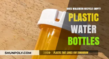 Walgreens' Recycling Policy: Can You Recycle Empty Plastic Water Bottles?
