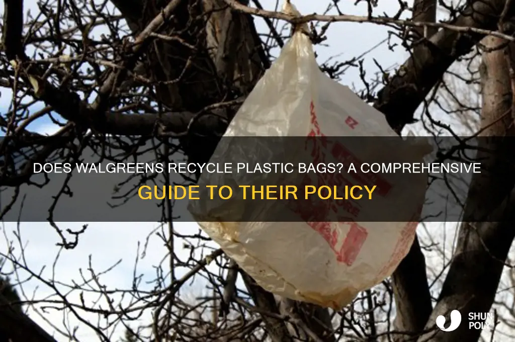 does walgreens recycle plastic bags