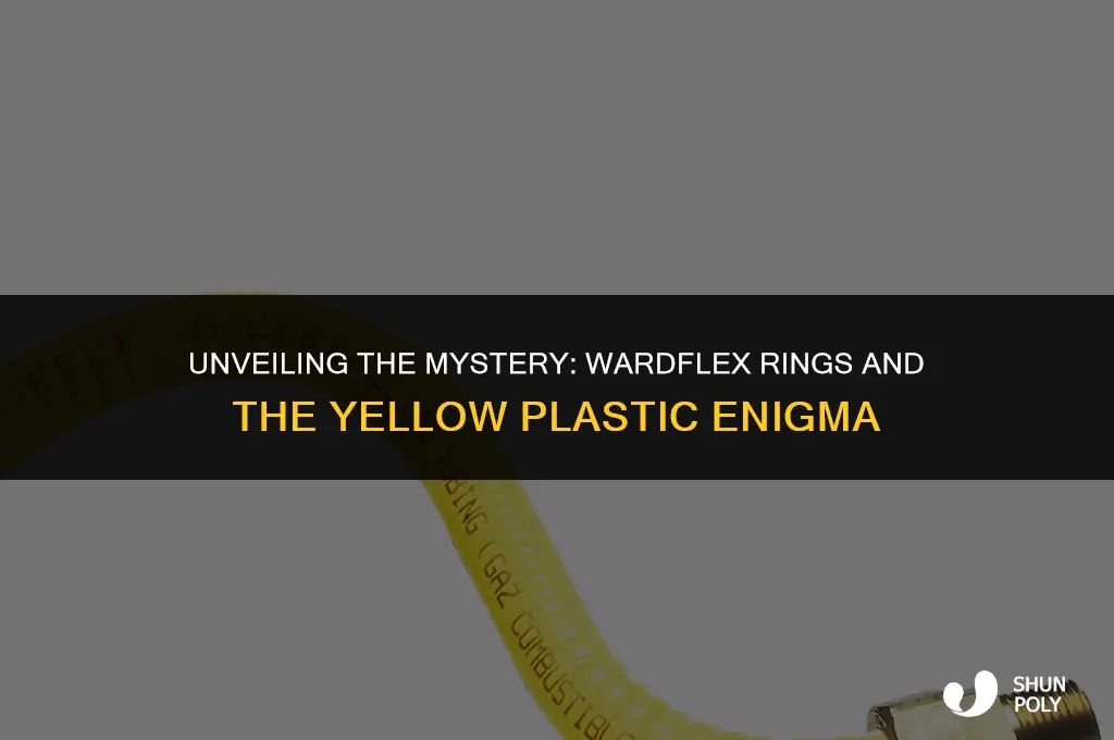 does wardflex rings go over the yellow plastic