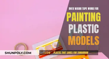 Using Washi Tape for Painting Plastic Models: Does it Work?