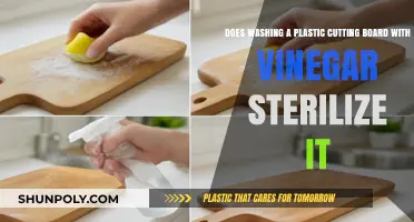 Vinegar vs. Bacteria: Can It Sterilize Your Plastic Cutting Board?