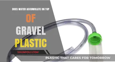 Exploring Water Accumulation on Gravel Plastic: Facts and Myths