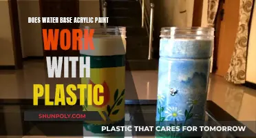 Acrylic Paint on Plastic: A Water-Based Wonder?