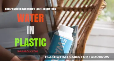 Sustainable Hydration: Cardboard vs. Plastic Water Containers