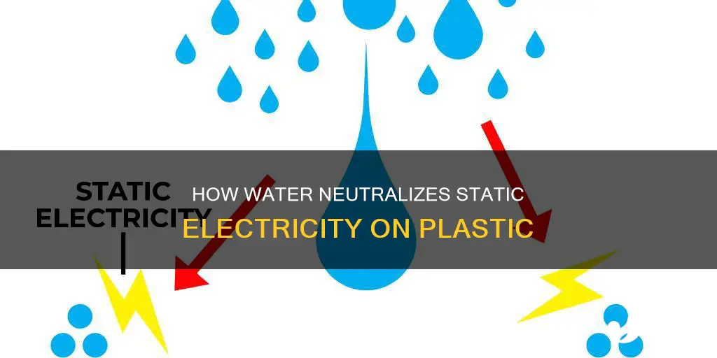 does water neutralize static electricity on plastic