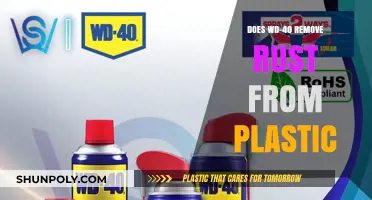 WD-40 for Rust Removal: Effective on Plastic Surfaces?