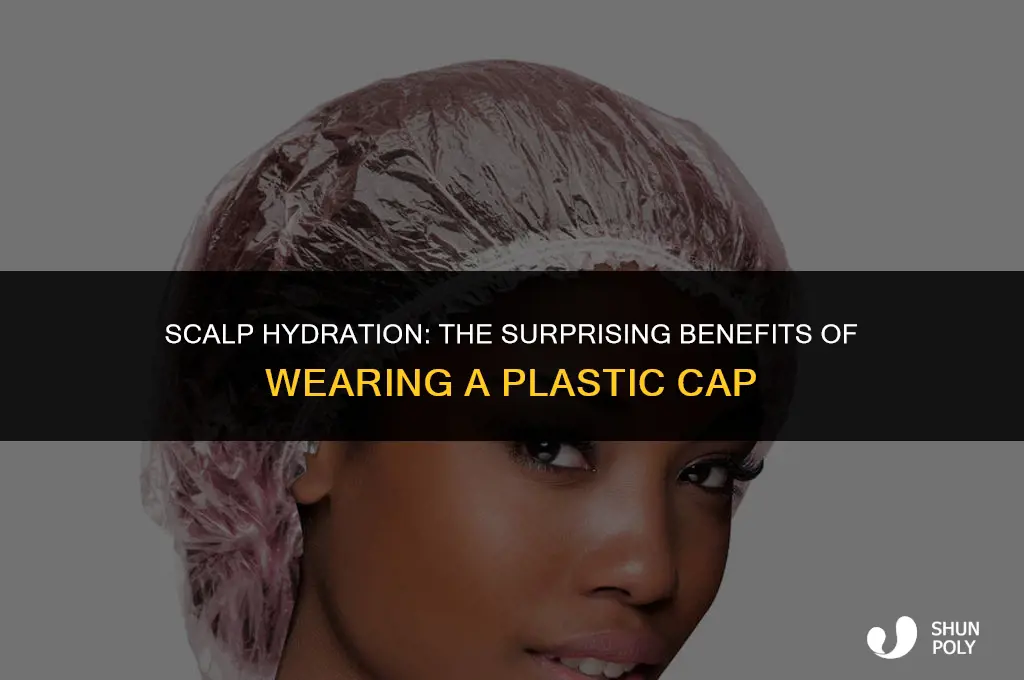 does wearing a plastic cap help keep the scalp moisturized