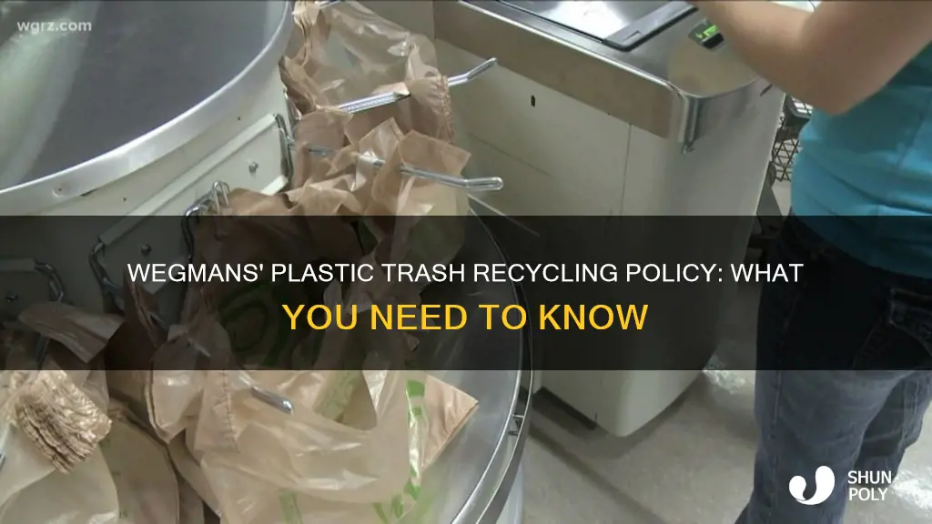 does wegmans accept plastic trash recycling