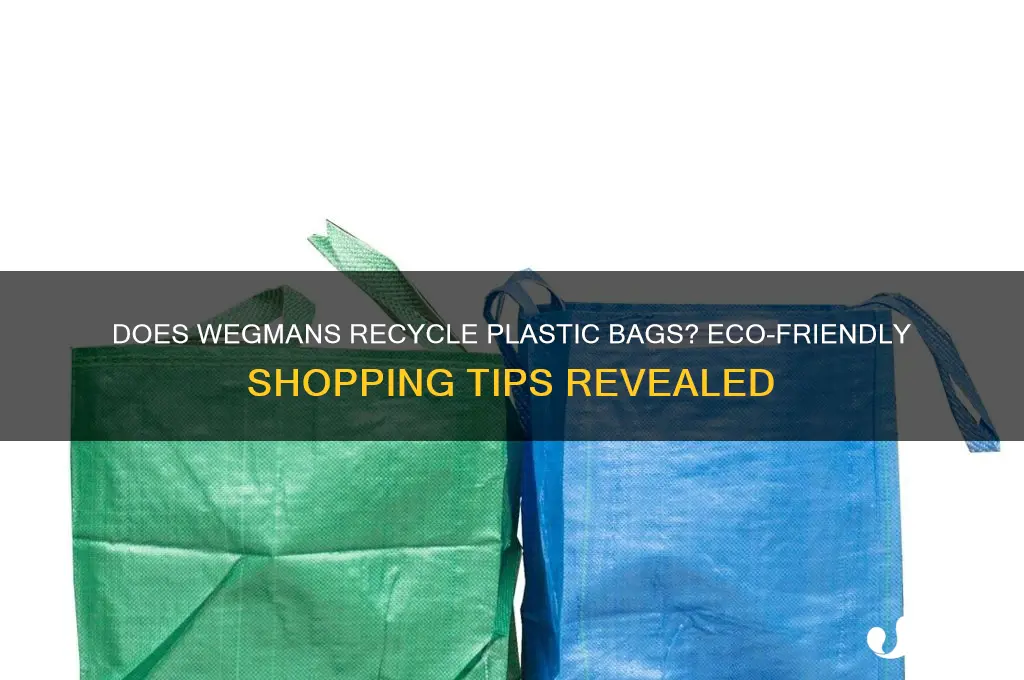 does wegmans recycle plastic bags