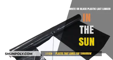 Sun Durability Showdown: White vs. Black Plastic Longevity
