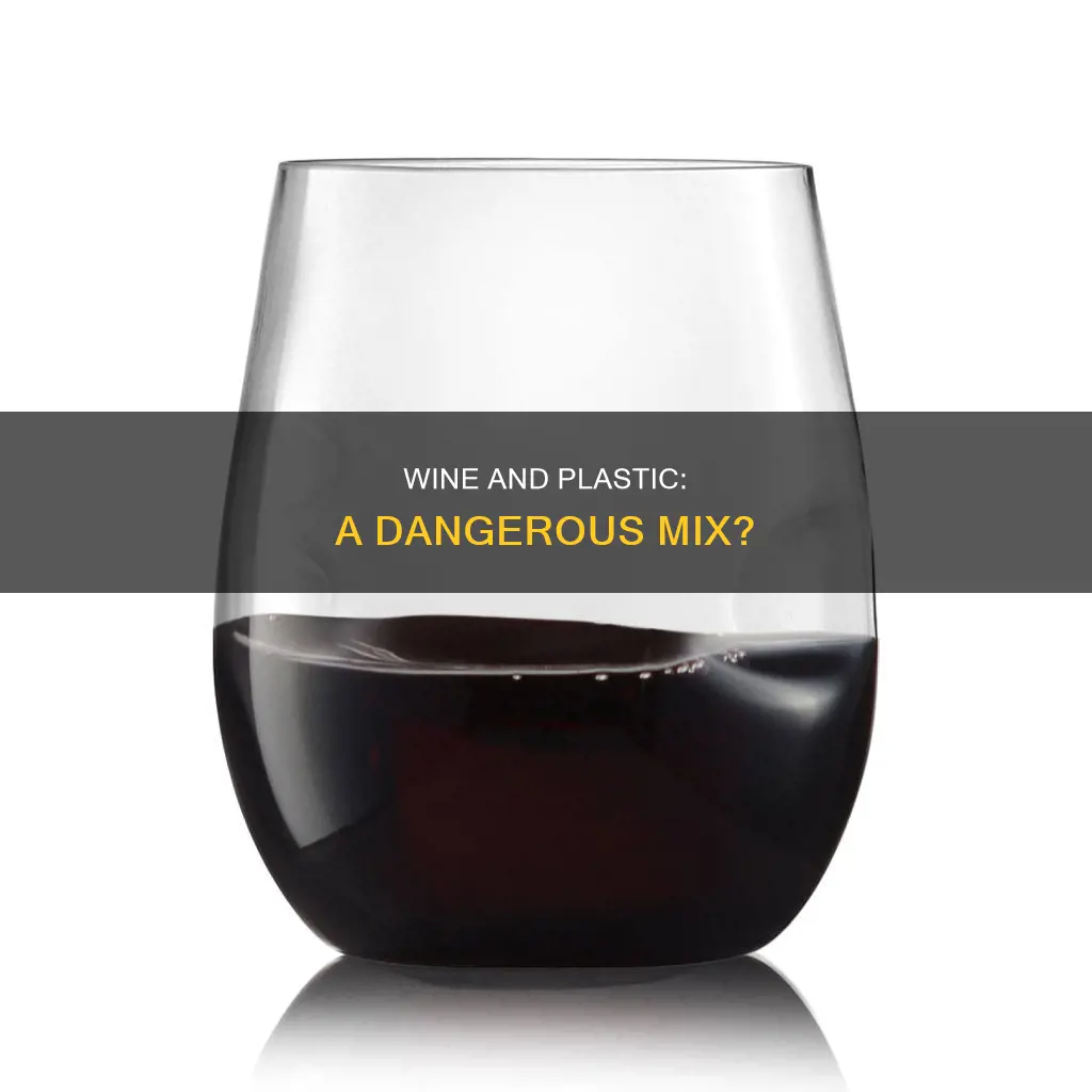 does wine in propylene breakdown the plastic