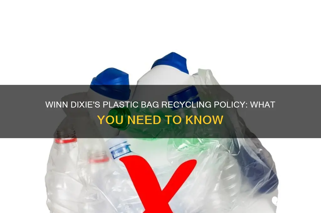 does winn dixie recycle plastic bags