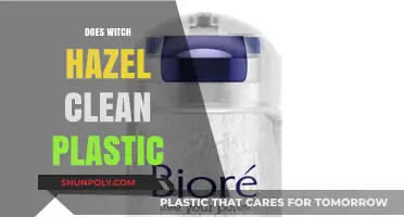 Can Witch Hazel Effectively Clean Plastic Surfaces? A Detailed Guide