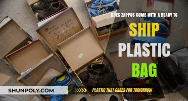 Does Zappos Include a Ready-to-Ship Plastic Bag with Orders?