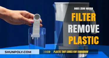 Does Zero Water Filter Remove Plastic? A Comprehensive Analysis