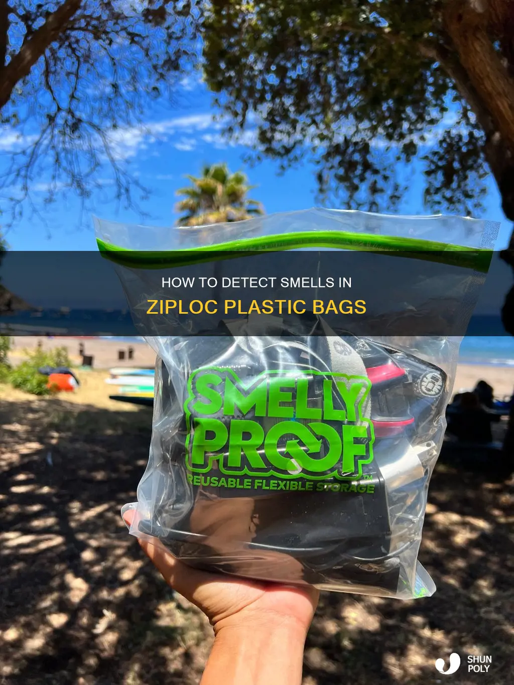 does ziploc plastic have a smell
