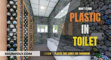 Toilets Are Not Trash Cans: Stop Flushing Plastics!