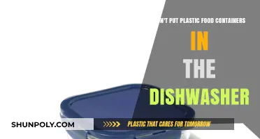 Avoid Dishwasher Damage: Skip Plastic Food Containers