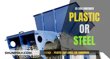 Shredder Showdown: ES-250 Plastic vs Steel Blades