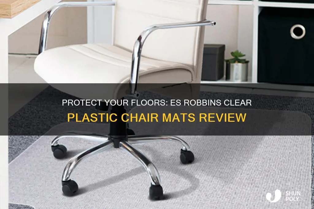 es robbins clear plastic chair mats