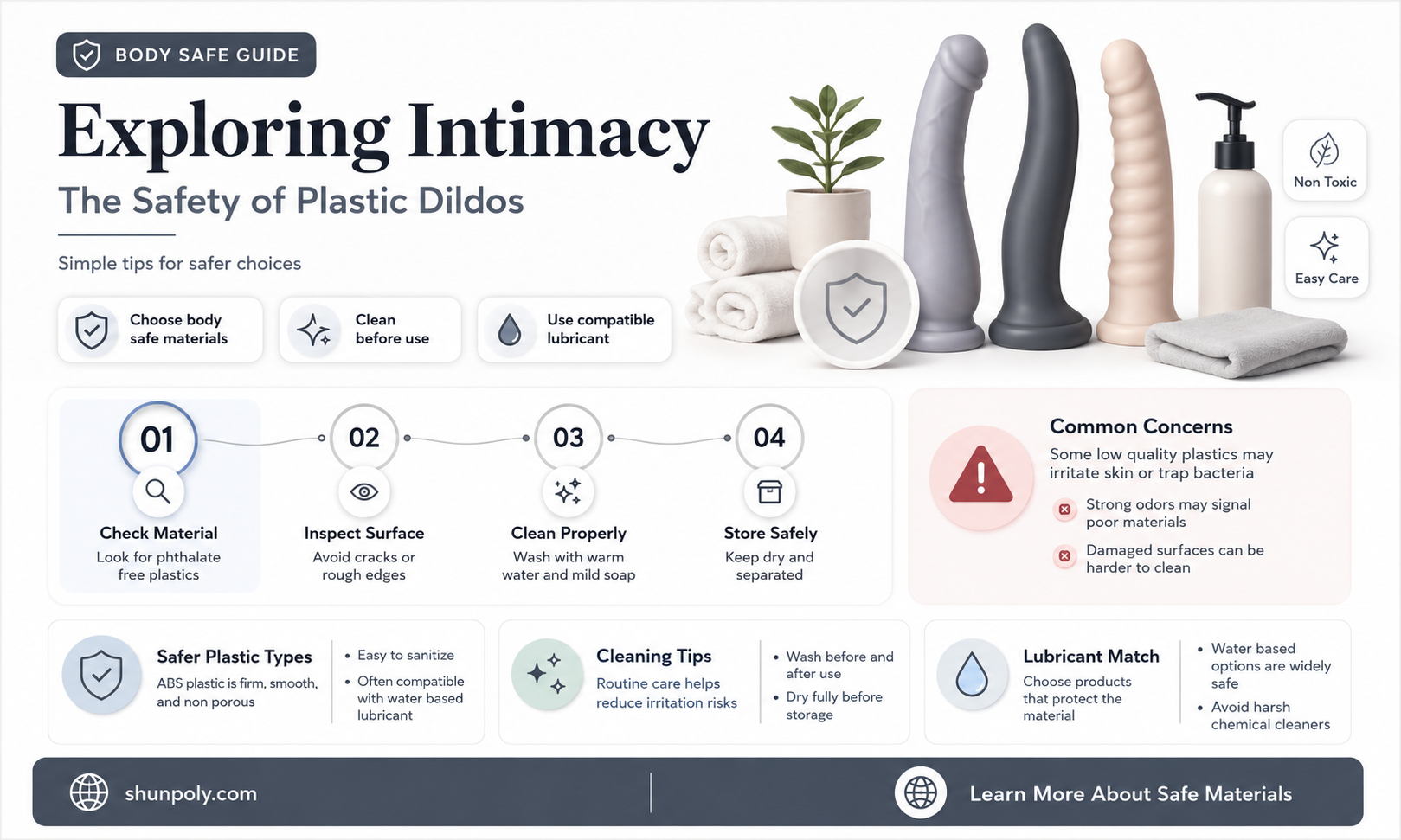 are plastic dildos safe