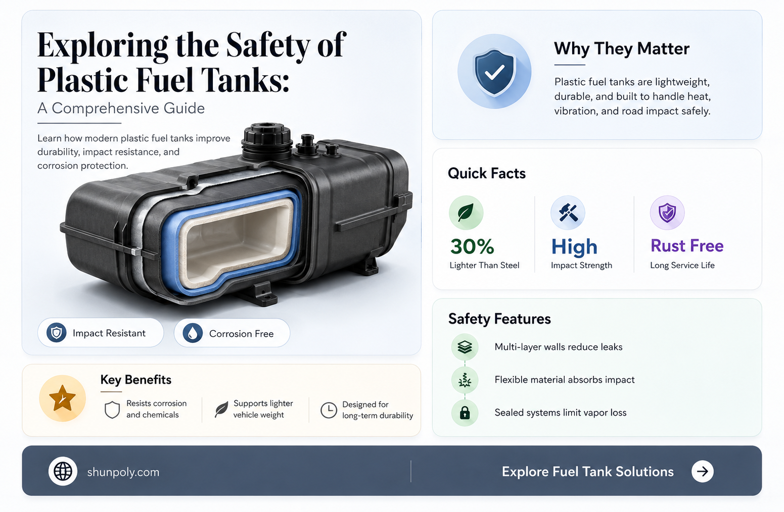 are plastic fuel tanks safe