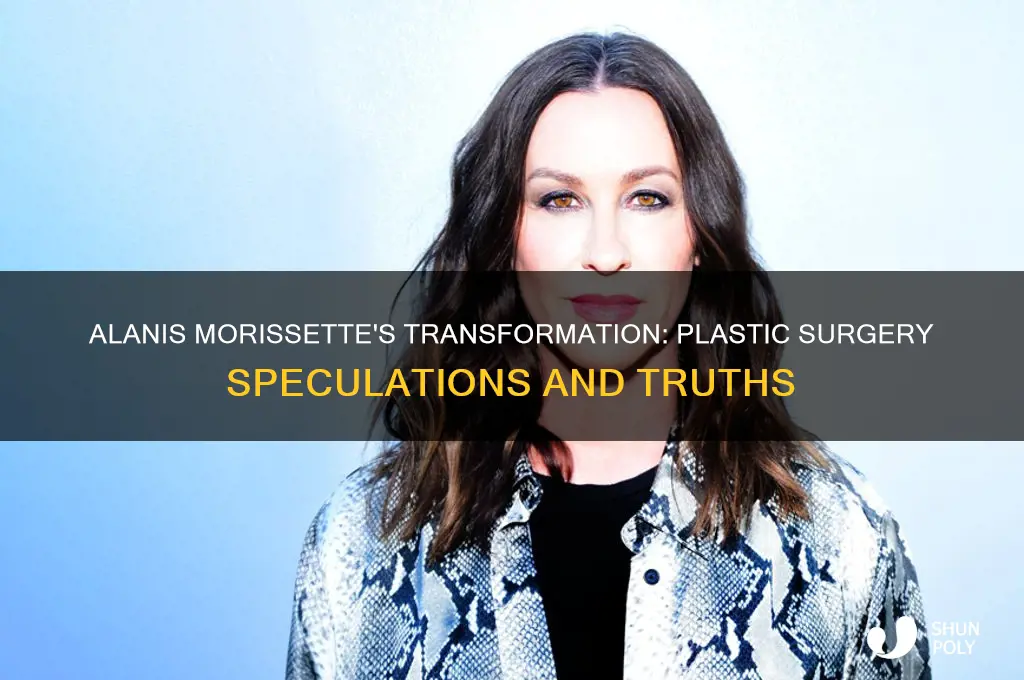 has alanis morissette had plastic surgery