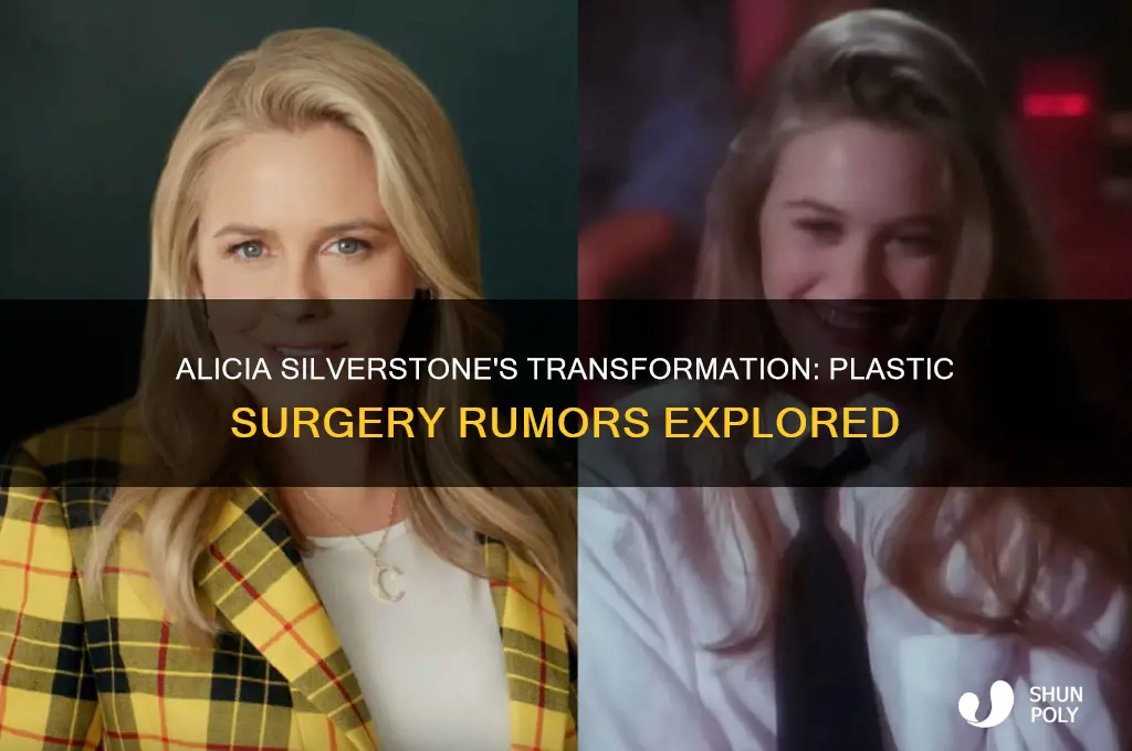 has alicia silverstone had plastic surgery