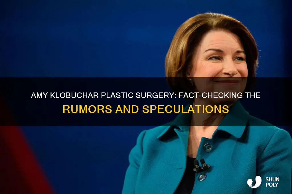 has amy klobuchar had plastic surgery
