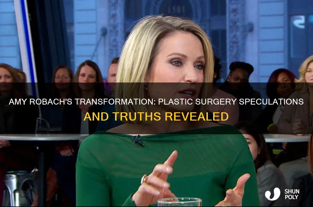 has amy robach had plastic surgery