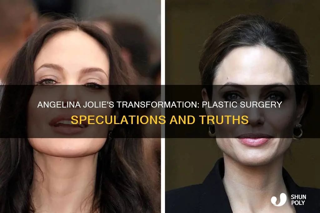 has angelina jolie done plastic surgery