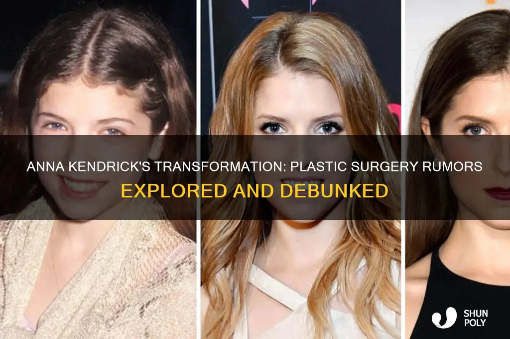 has anna kendrick had plastic surgery
