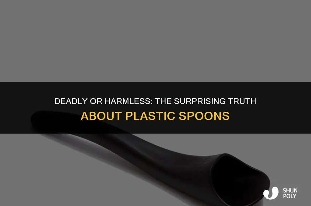 has anyone been killed with a plastic spoon