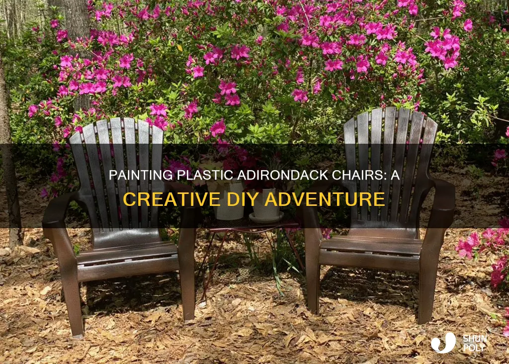 has anyone painted plastic adorondack chairs
