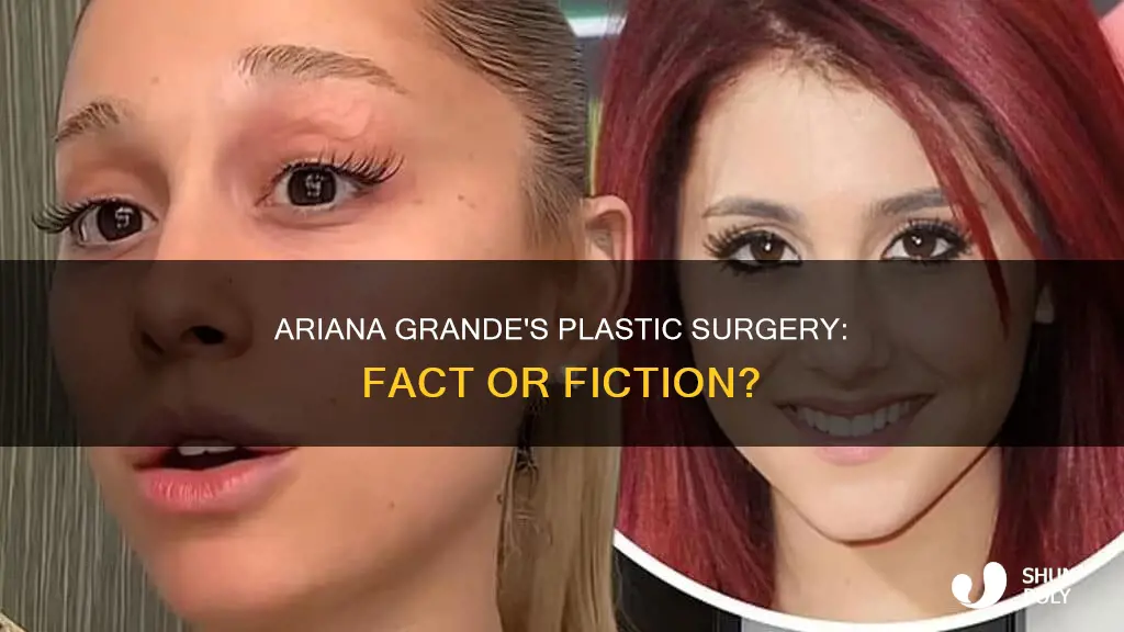 has ariana grande had plastic sugery