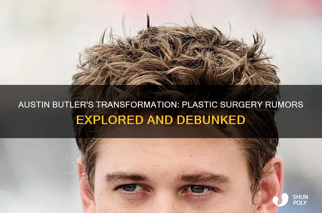 has austin butler had plastic surgery