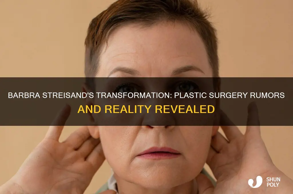 has barbra streisand had plastic surgery