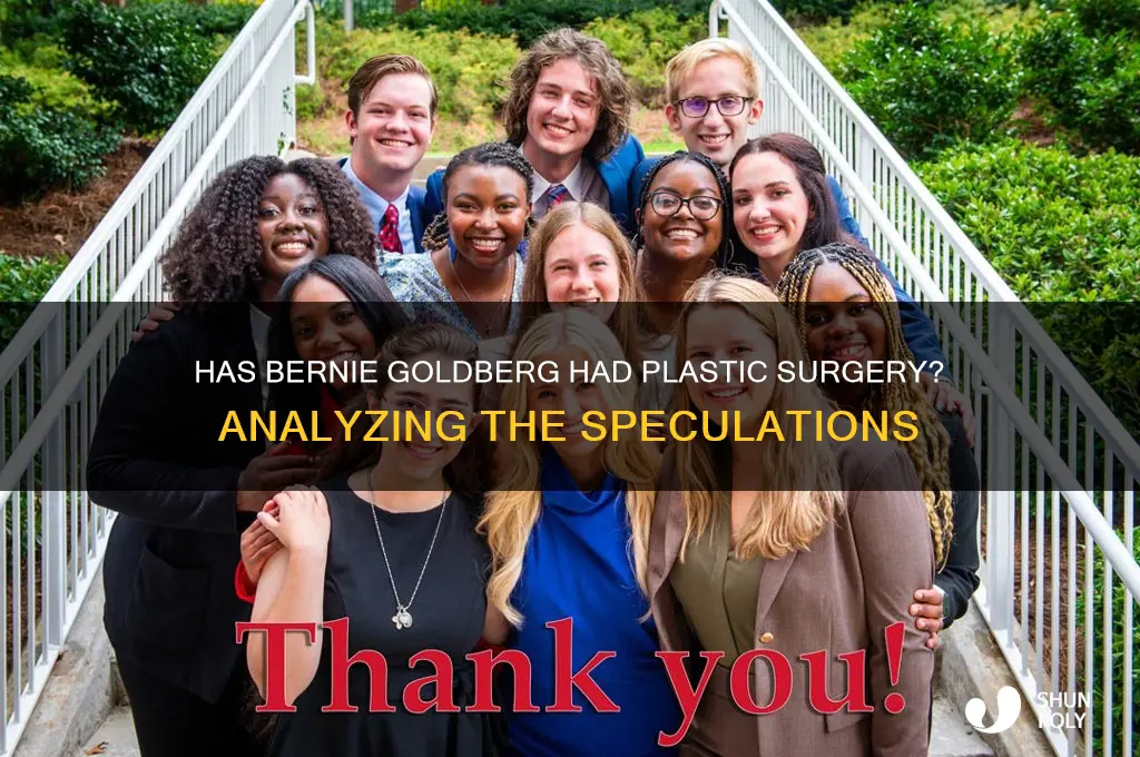 has bernie goldberg gotten plastic surgery