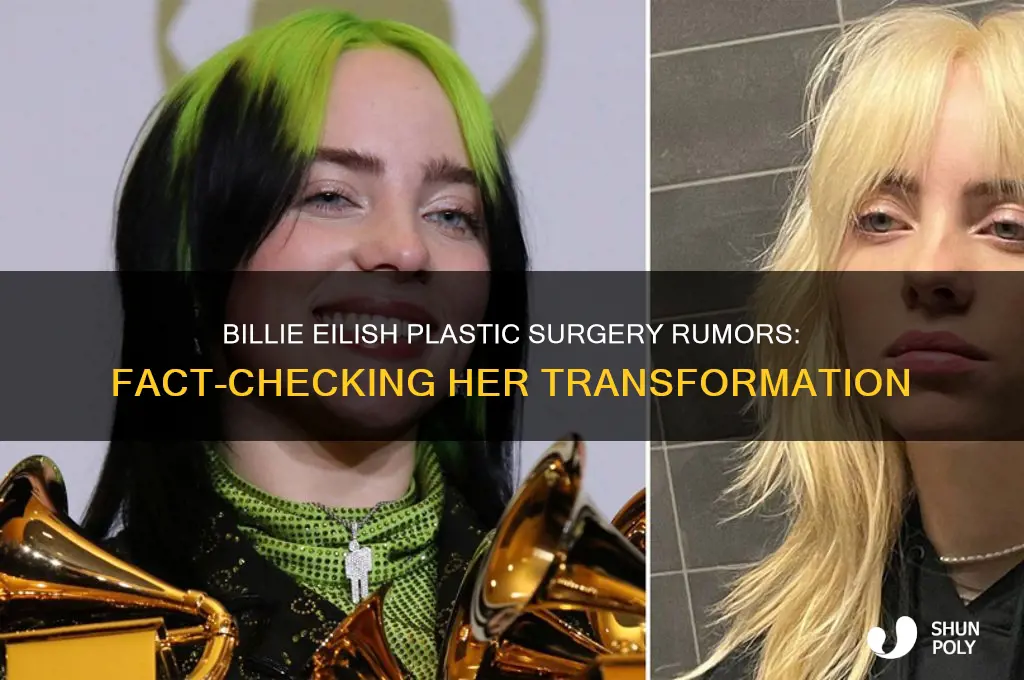 has billie eilish had plastic surgery