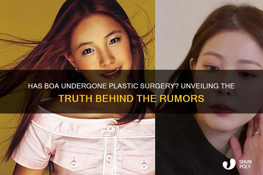 has boa done plastic surgery