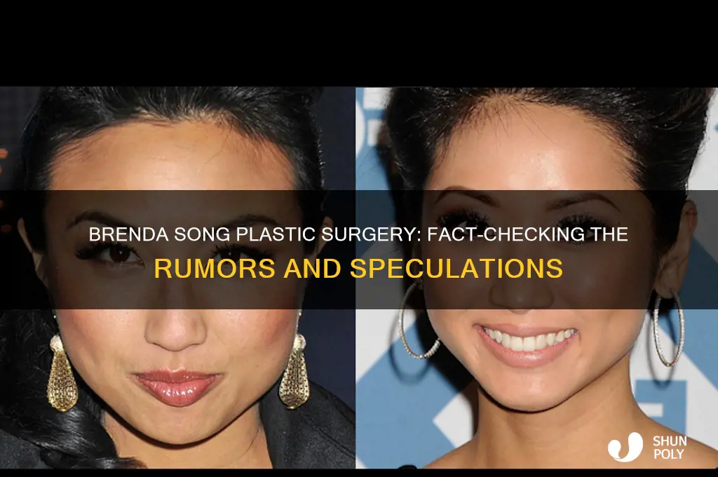 has brenda song had plastic surgery