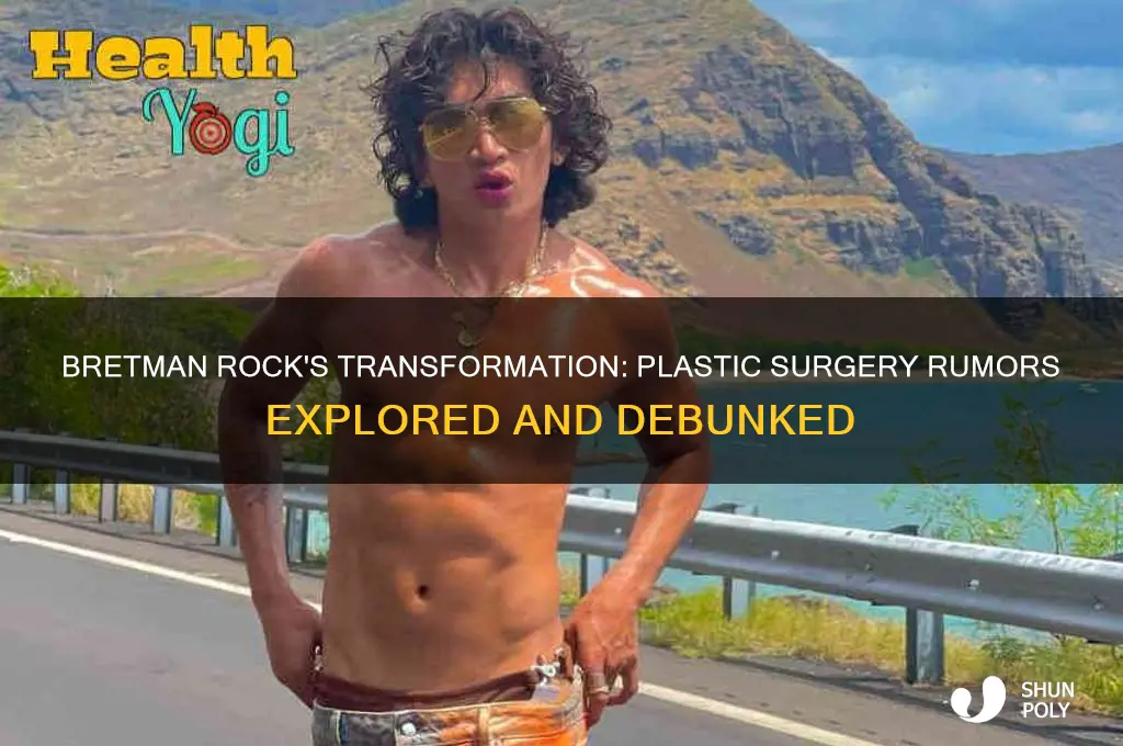 has bretman rock had plastic surgery