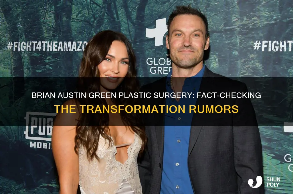 has brian austin green had plastic surgery