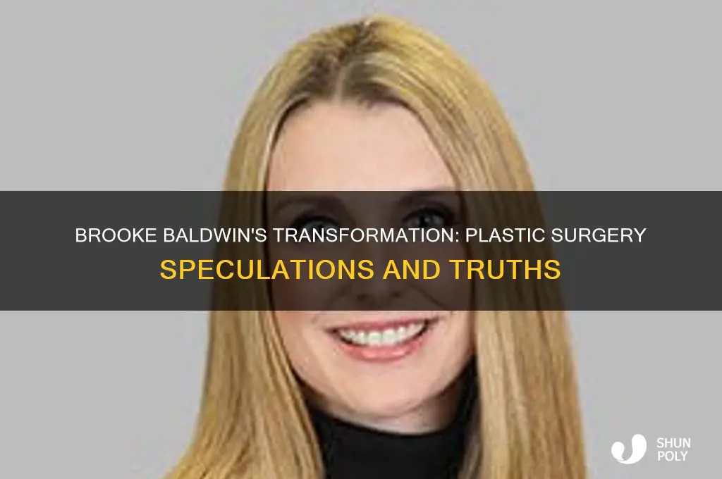 has brooke baldwin had plastic surgery