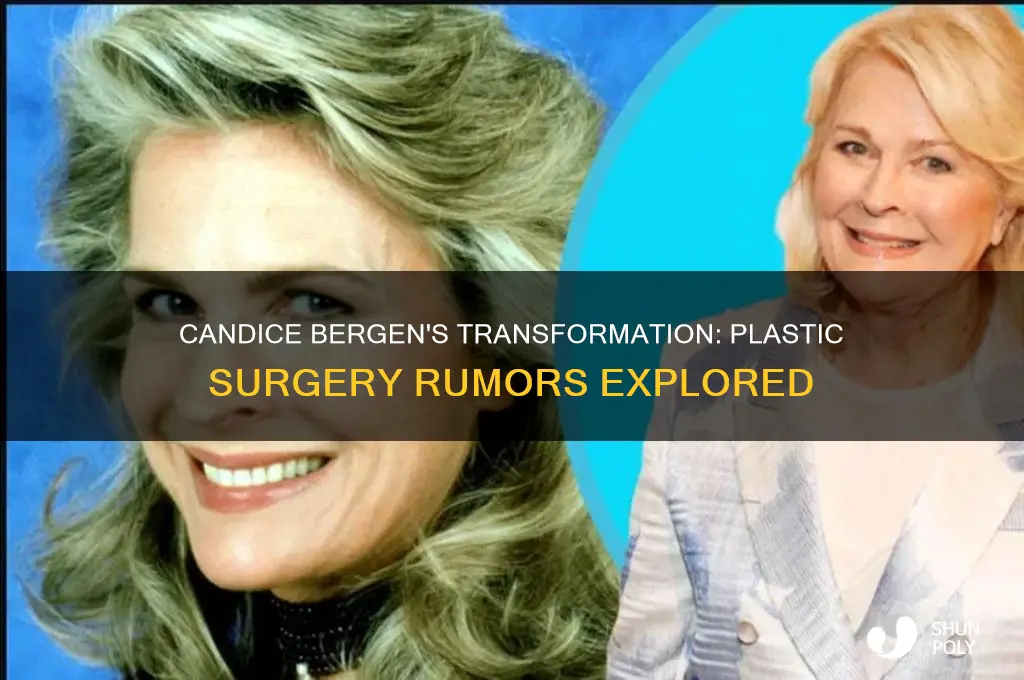 has candice bergen had plastic surgery