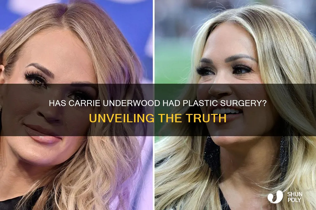 has carry underwood had plastic surgery