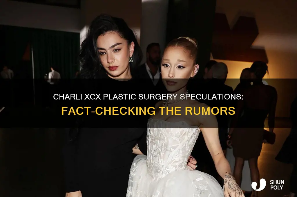 has charli xcx had plastic surgery
