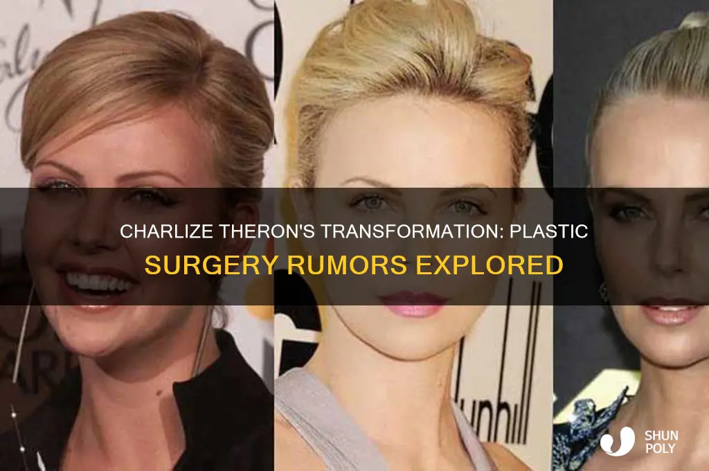 has chatlize theron had plastic surgery