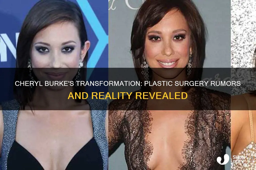 has cheryl burke had plastic surgery